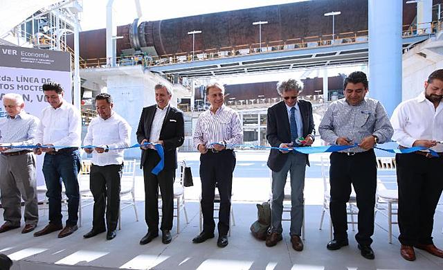 Inauguración de la Segunda Línea de Producción de Planta Apazapan, Veracruz.