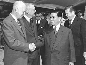 US Installs Diem as Leader of South Vietnam
