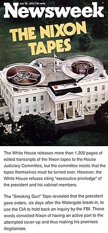 Gerald Ford is told about the "Smoking" gun tapes