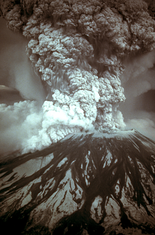 Mt Saint Helen's Eruption
