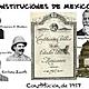 Constituciones de mexico