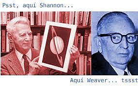1949 Claude E. Shannon y Warren Weaver