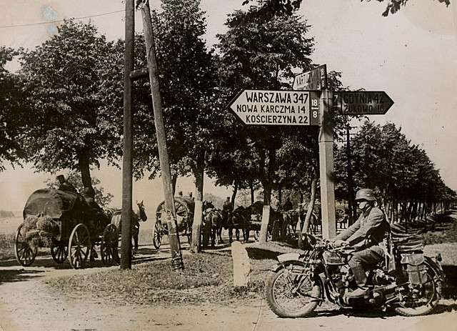 Begin van de Tweede Wereldoorlog.