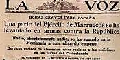 Empieza la Guerra Civil en Marruecos