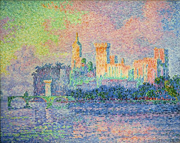 'Palacio papal de Avignon' de Signac