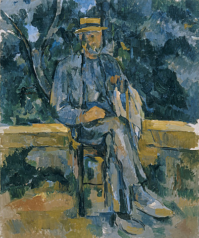 'Retrato de un campesino' de Cézanne