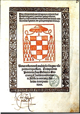 Edición de la Biblia políglota complutense