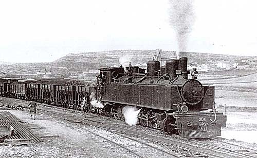 Primera línea de ferrocarril