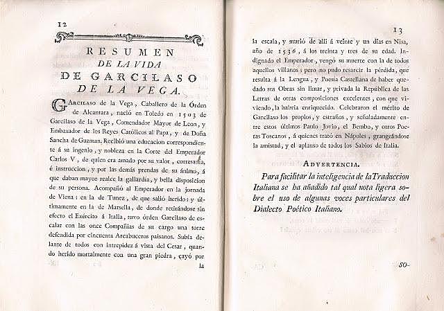 Se publican los poemas de Garcilaso