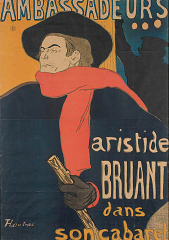 Ambassadeurs: Aristide Bruant de Toulouse-Lautrec