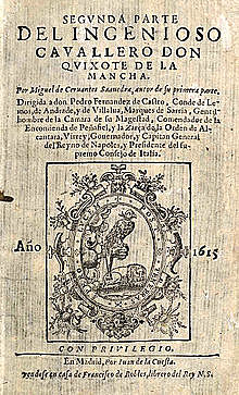 Publicación de El Quijote