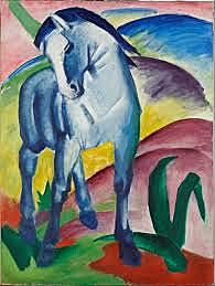 Blue Horse I de Franz Marc