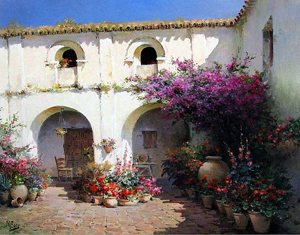 Padre y hermano pintores