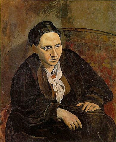 Retrato de Gertrude Stein de Picasso