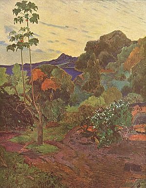 'Bahía de Saint Pierre, Martinica' de Gauguin