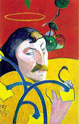 'Autorretrato con Nimbo' de Gauguin