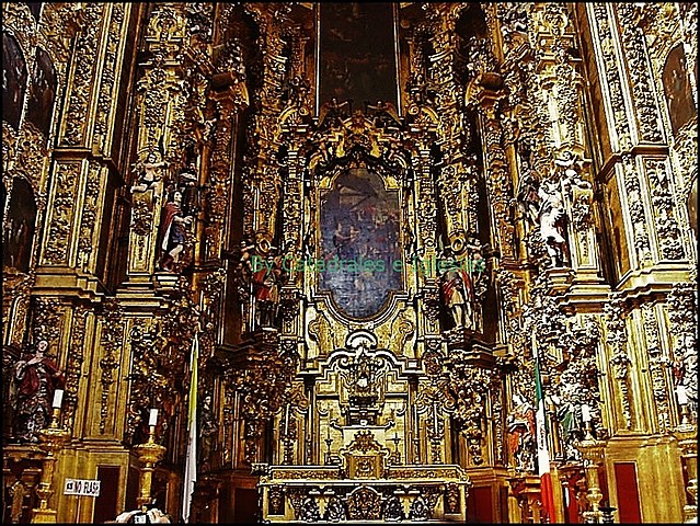 Altar de los reyes de la Catedral Metropolitana