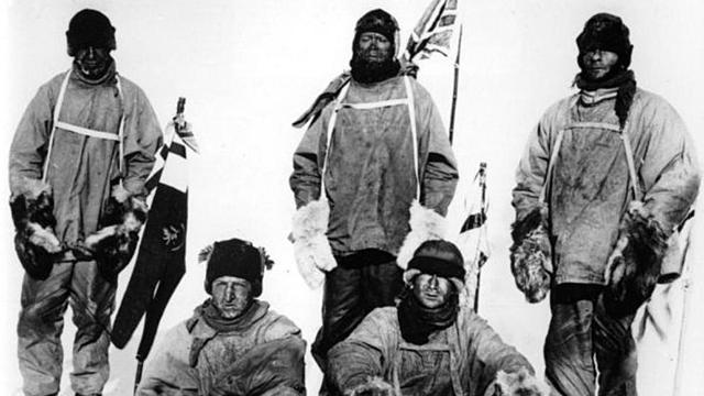 La llegada al Polo Sur