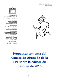 Proyecto de Marco de Acción de la Edcuación para el 2030