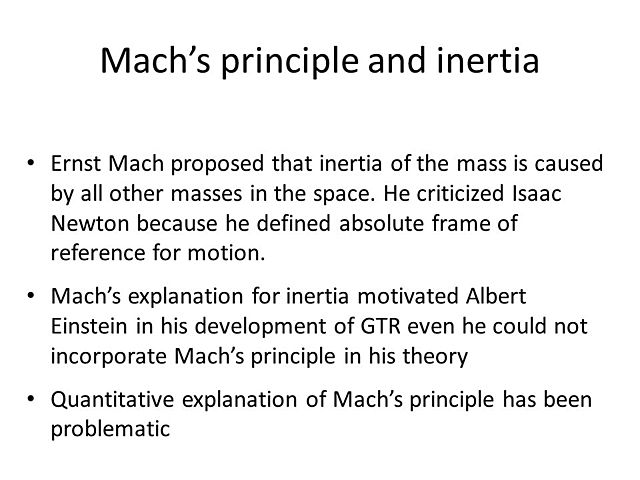 Machs Principle