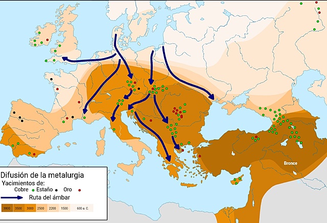 Lugar i edat del coure