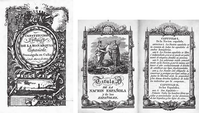 Constitución Política de la Monarquía Española