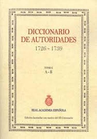 Diccionario de Autoridades