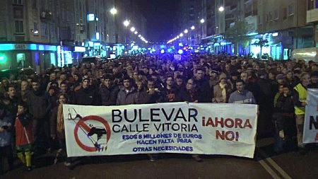 Oposición vecinal contra el bulevar.