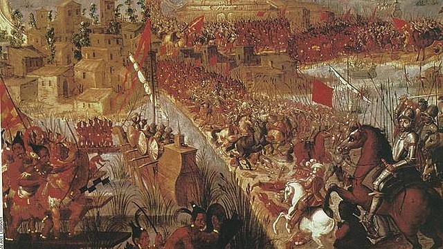 Cortés toma Tenochtitlan