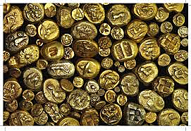 Aleación de oro, cobre y bronce