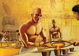 Primeros trabajos de metalurgía en frío