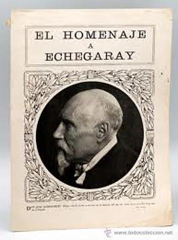 José Echegaray ganó el Premio Nobel de Literatura