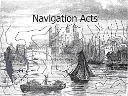Trade and Navigation acts