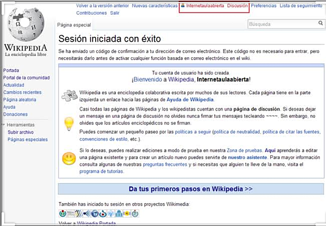 Se produce la primera edicion de datos de wikipedia