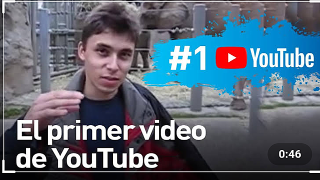 Se sube el primer video de youtube
