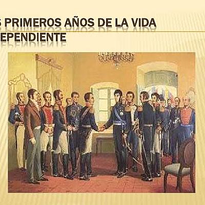 Timeline: Historia de México. Primeras Décadas de Vida Independiente. Siglo XIX
