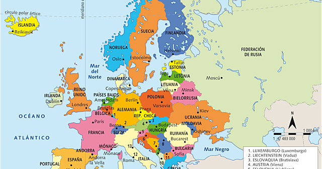 Configuración de estados nacionales en Europa occidental