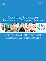 La creación del Canadian Journal of Community Mental Health