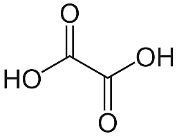 Demostracion del acido oxalico
