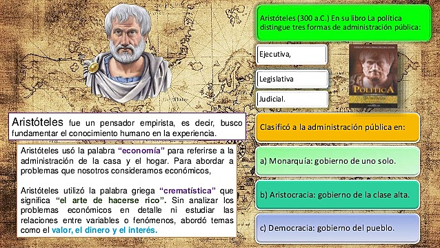 Aristóteles en la Administración