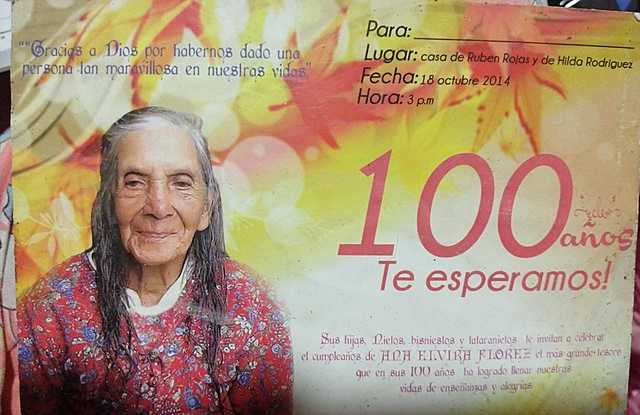 100 Años de mi Bisabuela