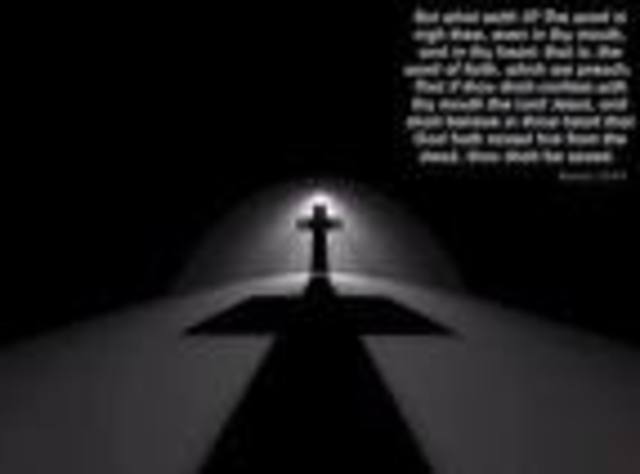 My brother went forward to accept jesus christ in his heart