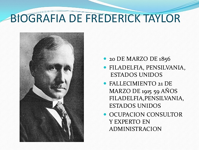 Administración Científica Frederick