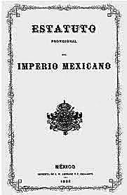 Estatuto Provisional del Imperio Mexicano