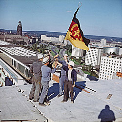 Muro de Berlin. República Democrática Alemana.