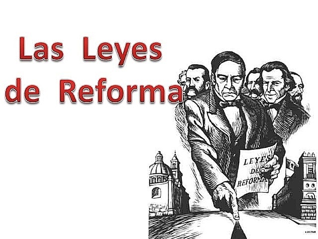 1859 Leyes de Roforma 1859-1860