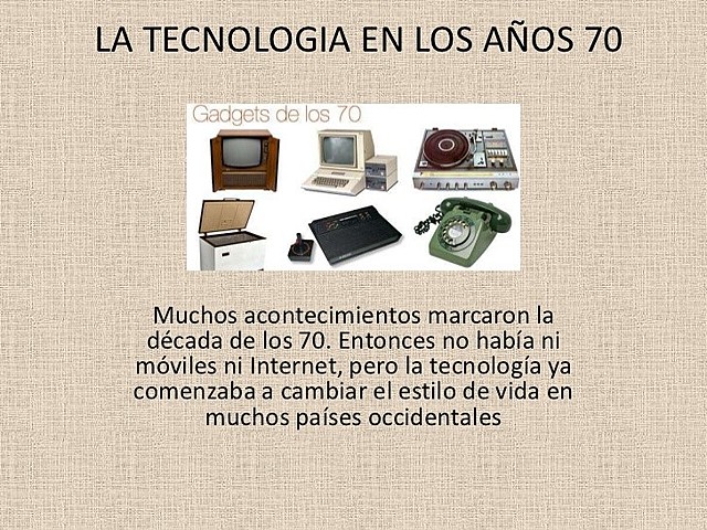 Revolución a  mediados de los 70
