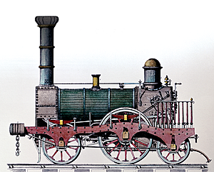 Stephenson gőzmozdonya