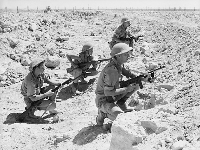 The siege of Tobruk
