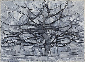 El árbol gris de Mondrian